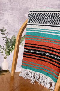 Base-yoga traditional mexican blanket