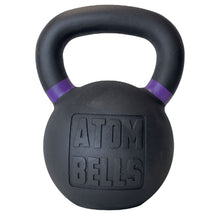 ATOM BELLS powder coat cast iron kettlebell - standard size, professional grade
