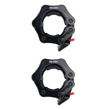 PROTONE a pair of 2"/ 5cm olympic barbell clamp collar with quick release for weight lifting.