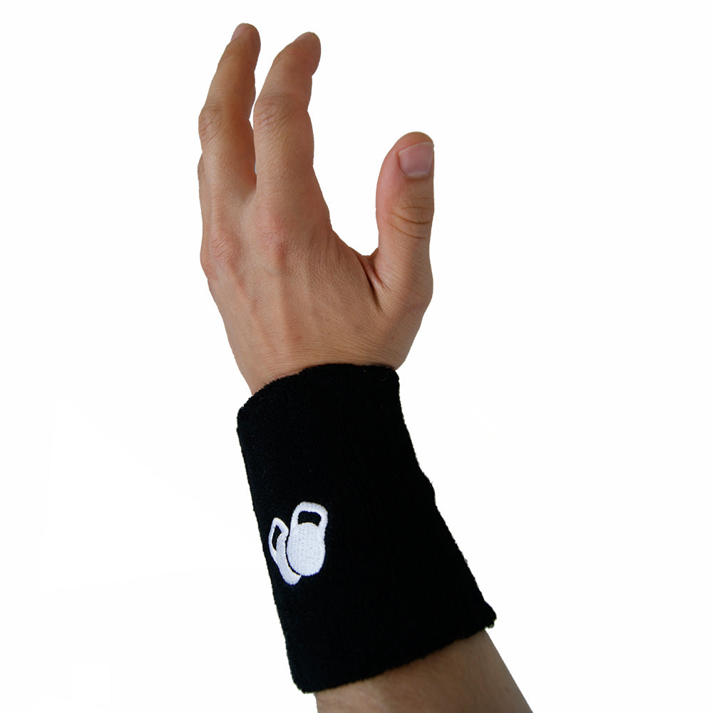 PROTONE Kettlebell wrist and arm guards - a pair with slim design with armour insert for protection.